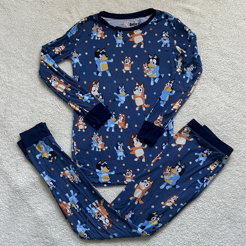 Little Sleepies Bluey Bamboo Pajama Set